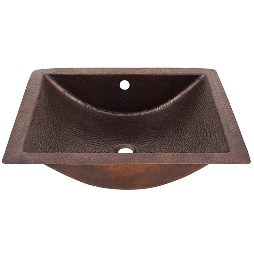 Barclay Fuller Concave Copper Undermount Basin Bathroom Sink