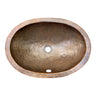 Barclay Fuller Forster Oval Undermount Basin Bathroom Sink - side view