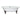 Barclay Gallagher 72" Cast Iron Double Ended Rolled Rim Clawfoot Tub