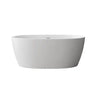 Barclay Grey 66" Acrylic Tub with Integral Drain and Overflow Barclay Products
