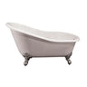 Barclay Halifax 61" Cast Iron Slipper Freestanding Tub