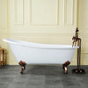 Barclay Halifax Clawfoot Tub with Oil Rubbed Bronze Feet