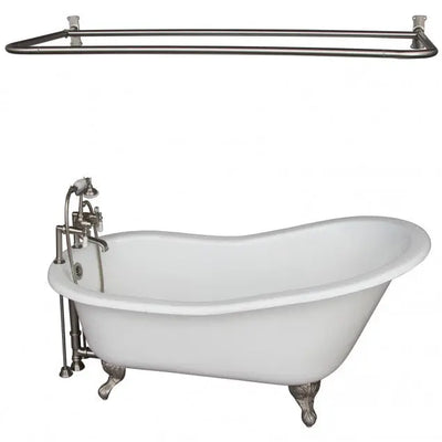Barclay Icarus 67″ Cast Iron Slipper Tub Kit