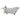 Barclay Icarus 67" Cast Iron Slipper Tub Kit - No Holes - detail view
