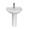 Barclay Karla 650 Pedestal Lavatory Bathroom Sink - detail view