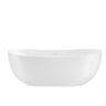 Barclay Kinsley 67" Acrylic Tub in Matte White Barclay Products