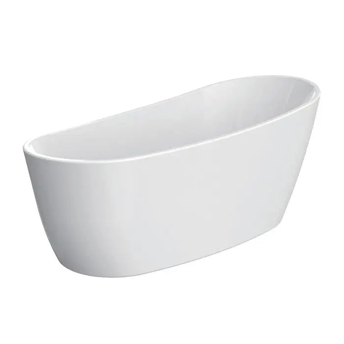 Barclay - Lulu 71" Acrylic Slipper Tub with Integral Drain and Overflow - ATSN71FIG Barclay Products