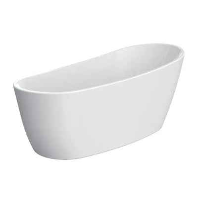 Barclay - Lulu 71" Acrylic Slipper Tub with Integral Drain and Overflow - ATSN71FIG Barclay Products