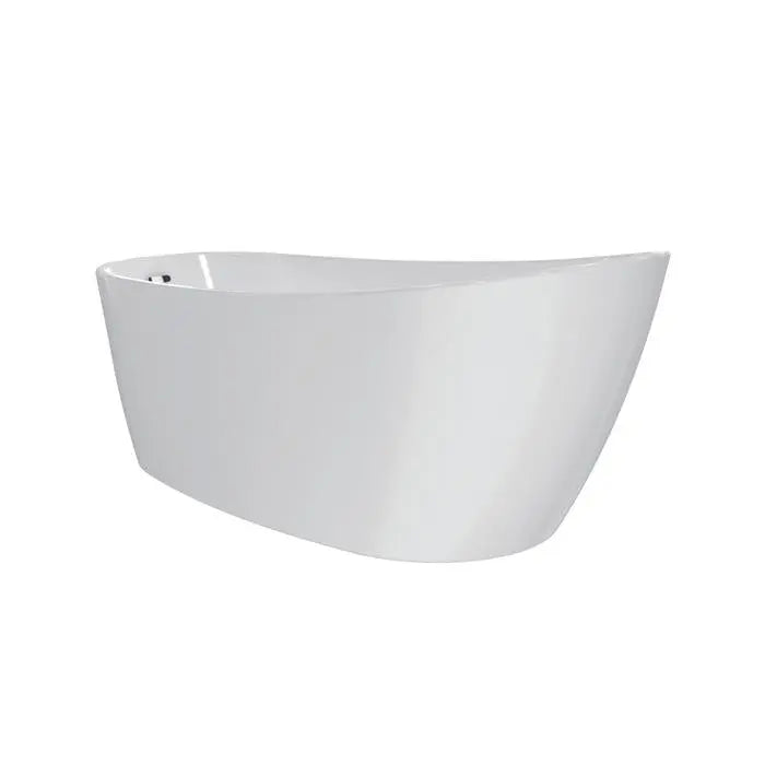 Barclay - Lulu 71" Acrylic Slipper Tub with Integral Drain and Overflow - ATSN71FIG Barclay Products