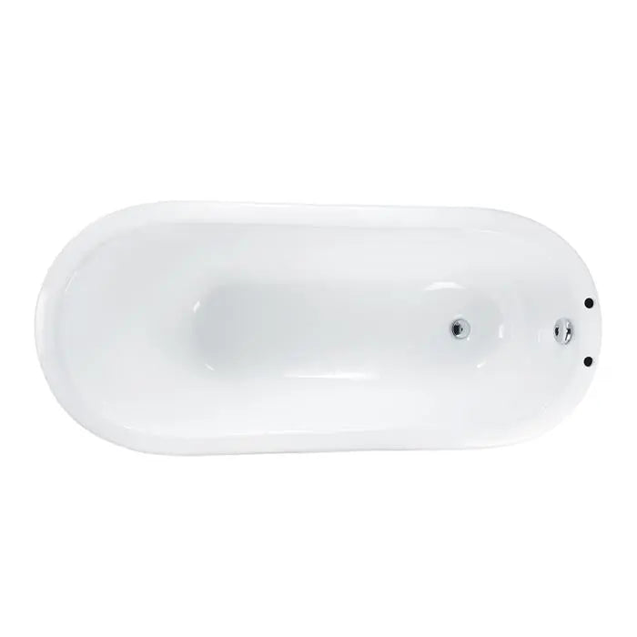 Barclay Lyndsey 68" Cast Iron Slipper Premium Freestanding Tub on Base Barclay Products