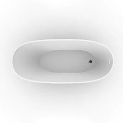 Barclay Marilyn ATFSN71SIG 71" Acrylic Slipper Tub with Integral Drain Barclay Products