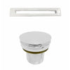 Barclay Marilyn ATFSN71SIG 71" Acrylic Slipper Tub with Integral Drain Barclay Products