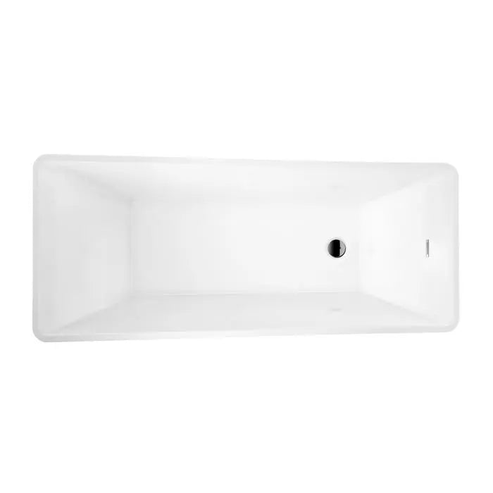 Barclay - Melanie 68" Acrylic Slipper Tub with Integral Drain and Overflow - ATRSN68FIG Barclay Products