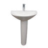 Barclay Morning 650 Pedestal Lavatory Bathroom Sink - 8" Widespread
