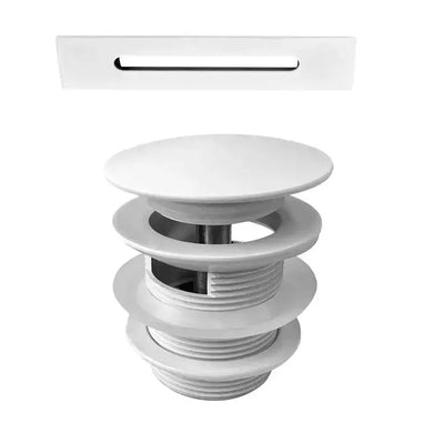 Barclay Nairobi 67" Double Slipper Acrylic Matte White Freestanding Tub Barclay Products
