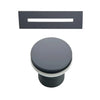 Barclay Nairobi 67" Double Slipper Matte Black Freestanding Tub Barclay Products