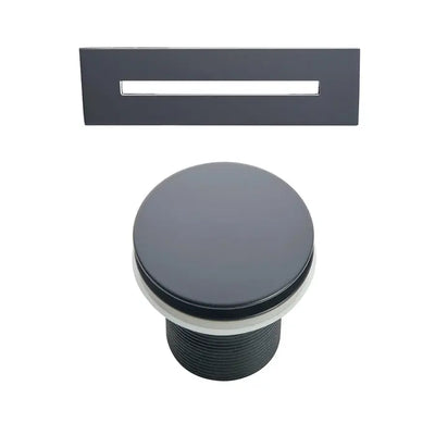 Barclay Nairobi 67" Double Slipper Matte Black Freestanding Tub Barclay Products
