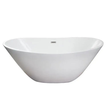 Barclay - Newman 62" Acrylic Double Slipper Freestanding Tub - ATDSN62FIG Barclay Products