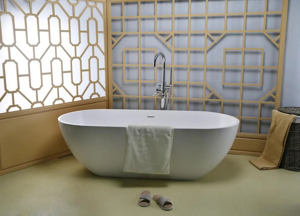 Barclay Nyoko 68″ Resin Freestanding Tub - RTFSN68 Barclay Products