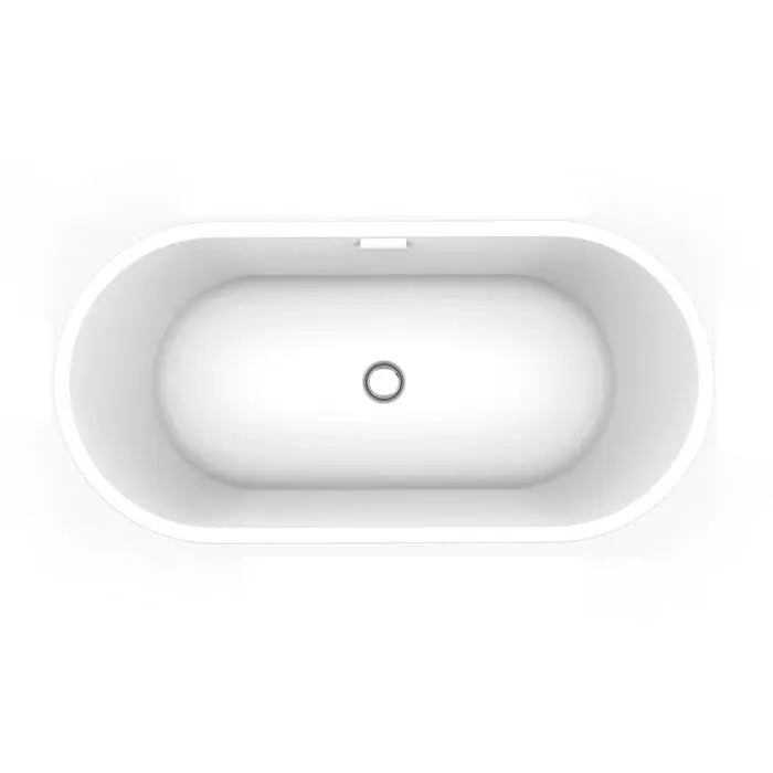 Barclay - Ogden 55" Acrylic Tub with Integral Drain and Overflow - ATOVN55IIG Barclay Products