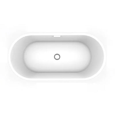 Barclay - Ogden 55" Acrylic Tub with Integral Drain and Overflow - ATOVN55IIG Barclay Products