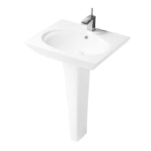 Barclay Opulence Pedestal Lavatory "Hers" Bathroom Sink