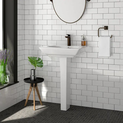 Barclay Opulence Pedestal Lavatory "Hers" Bathroom Sink Barclay Products