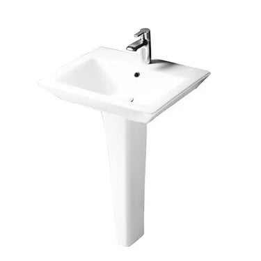 Barclay Opulence Pedestal Lavatory "His" Bathroom Sink