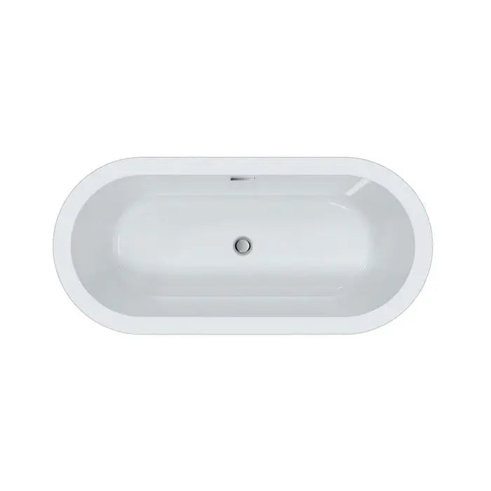 Barclay - Opus 59" Acrylic Tub with Integrated Drain and Overflow - ATOVN59MFIG Barclay Products