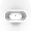 Barclay - Orlando 59" Acrylic Tub with Integral Drain and Overflow - ATOVN59LIG Barclay Products