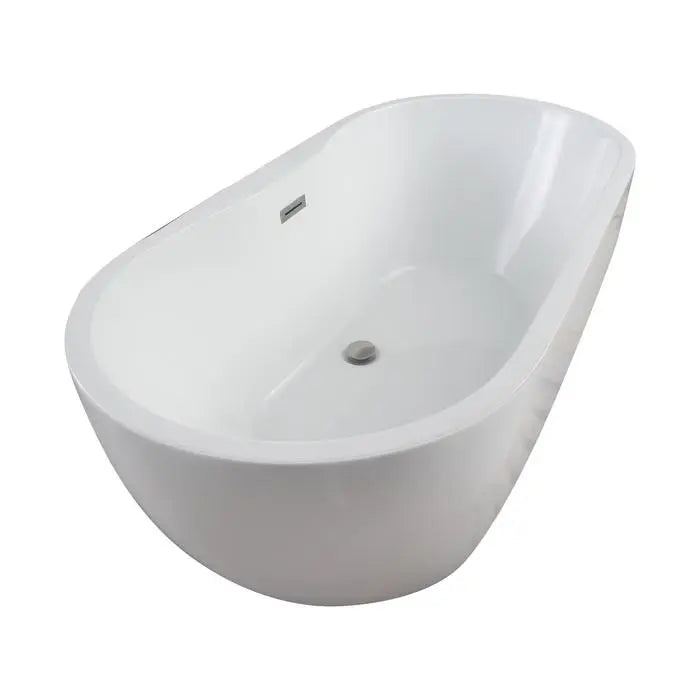 Barclay - Penney 61" Acrylic Freestanding Tub with Integral Drain - ATOVN61FIG Barclay Products