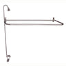 Barclay Products Code Spout "D" Rod Clawfoot Shower Unit