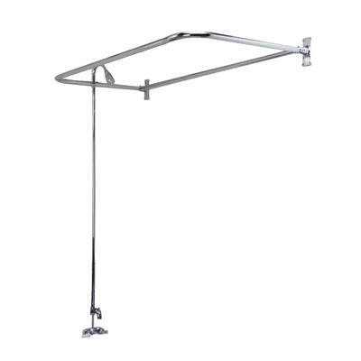 Barclay Products Code Spout "D" Rod Clawfoot Shower Unit