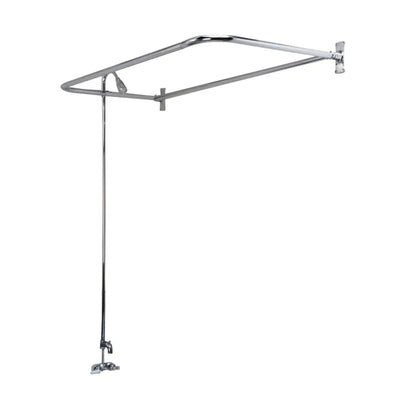 Barclay Products Code Spout "D" Rod Clawfoot Shower Unit