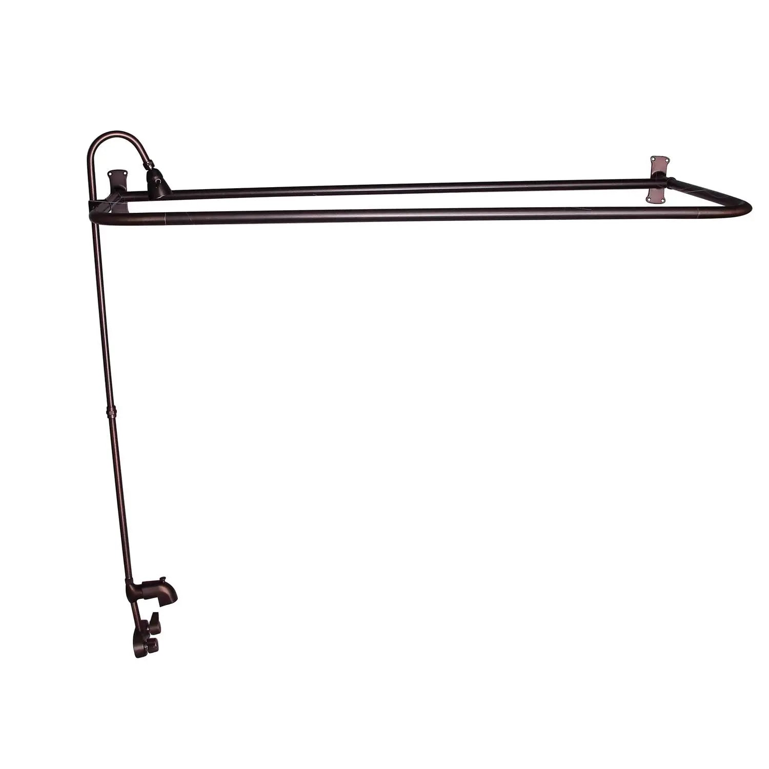 Barclay Products Code Spout "D" Rod Clawfoot Shower Unit