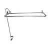 Barclay Products Code Spout "D" Rod Clawfoot Shower Unit
