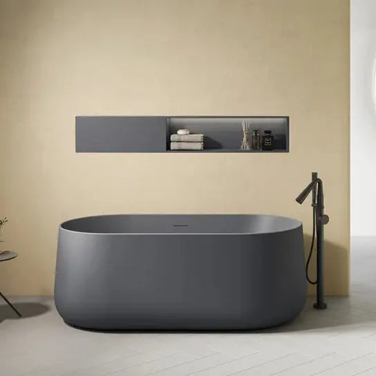 Barclay Porter 61" Acrylic Freestanding Tub in Swedish Blue