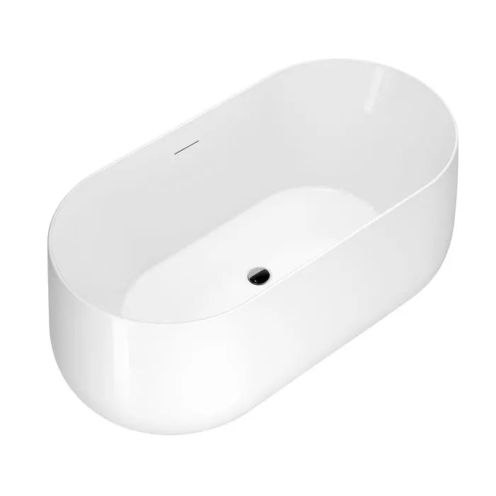 Barclay - Porter 61" Acrylic Freestanding Tub Gloss White - ATOVN61ID Barclay Products