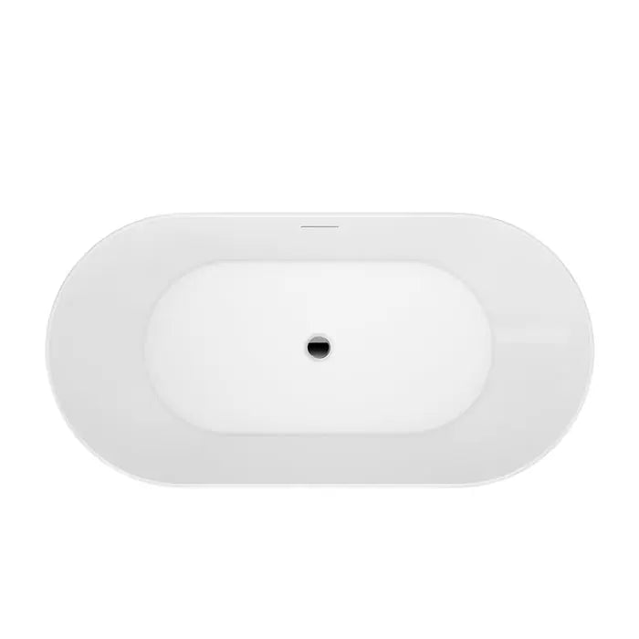 Barclay - Porter 61" Acrylic Freestanding Tub Gloss White - ATOVN61ID Barclay Products