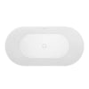 Barclay - Porter 61" Acrylic Freestanding Tub Matte White - ATOVN61ID Barclay Products