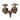 Barclay Products 4050-MC Clawfoot Tub Filler " Metal Cross Handles - alternate view