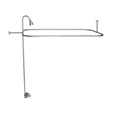Barclay Products 4190-48 Rectangular Shower Unit " 48" x 24" with End Wall Support