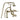 Barclay Products Clawfoot Tub Filler - Cross Handles Barclay Products