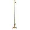 Barclay Products Clawfoot Tub Filler – Diverter Faucet with Code Gooseneck Spout