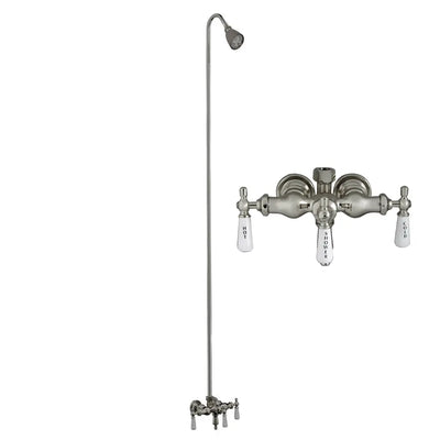 Barclay Products Clawfoot Tub Filler – Diverter Faucet with Old Style Spigot