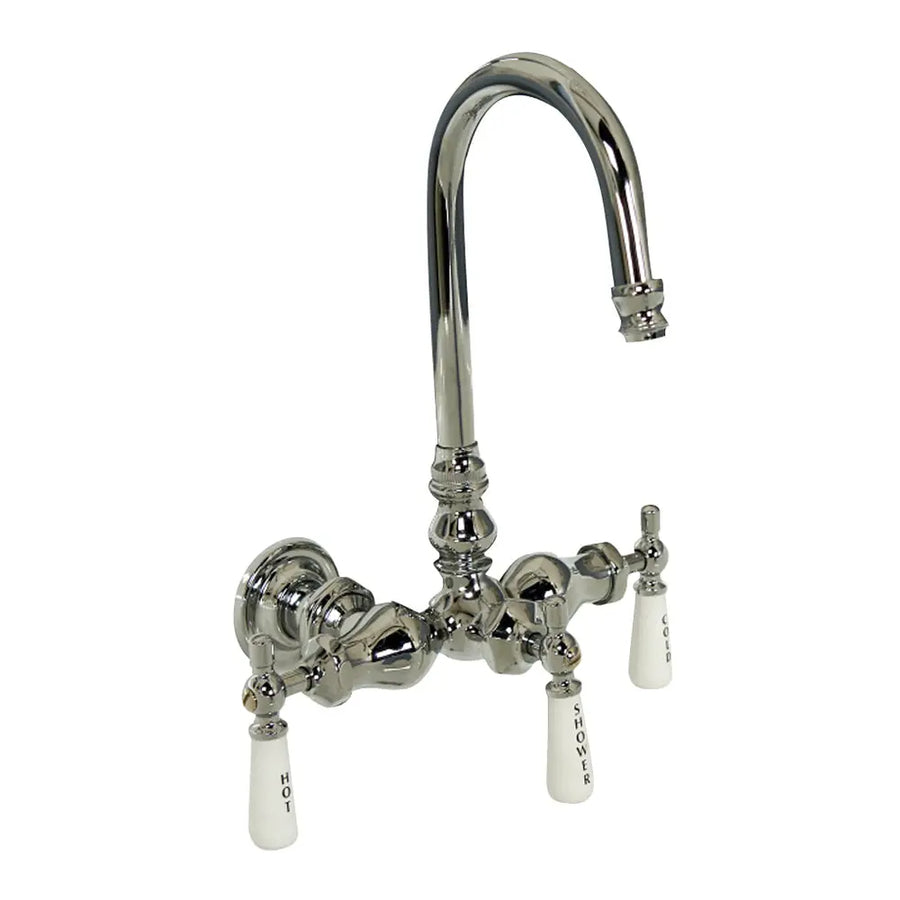 Barclay Products Clawfoot Tub Filler – Leg Tub Diverter