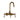 Barclay Products Clawfoot Tub Filler " Leg Tub Diverter - detail view