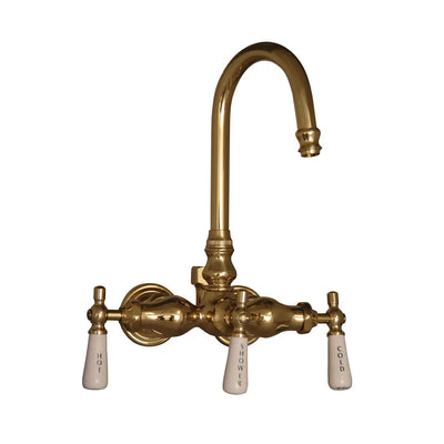Barclay Products Clawfoot Tub Filler – Leg Tub Diverter
