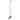 Barclay Products Clawfoot Two Handles Tub Filler - detail view