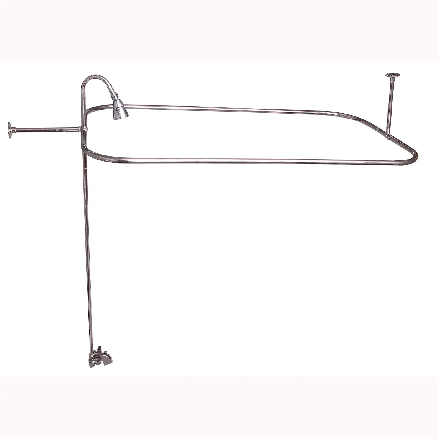 Barclay Products Code Spout “D” Rod Clawfoot Tub Shower Unit